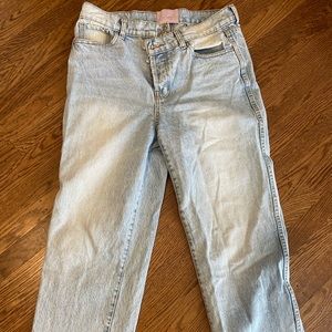 Revice Asymmetrical button jeans